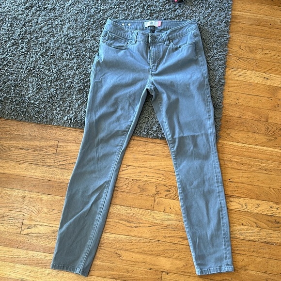 CAbi Gray High Skinny Jeans Size 6 - Picture 1 of 9